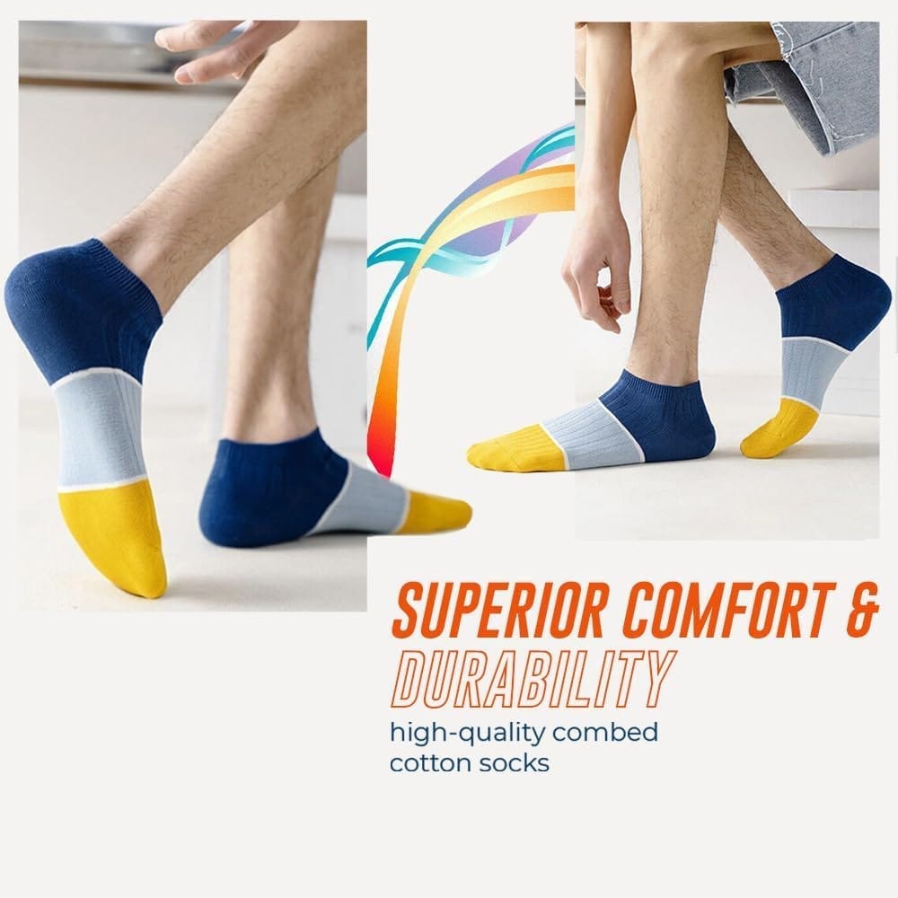 SOCKSCARVING Multicolour Hype Edition Cotton Socks for Unisex - Pack of 5, Hype Edition Socks, Casual, Ankle Length, Unisex, Suitable for all Season & Occasion