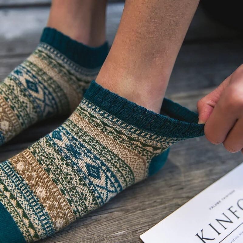 SOCKSCARVING Multicolour Micro-armed No-Show Socks for Unisex - Pack oF 5, Micro-armed No-show Edition Socks, Casual, Ankle Length, Unisex