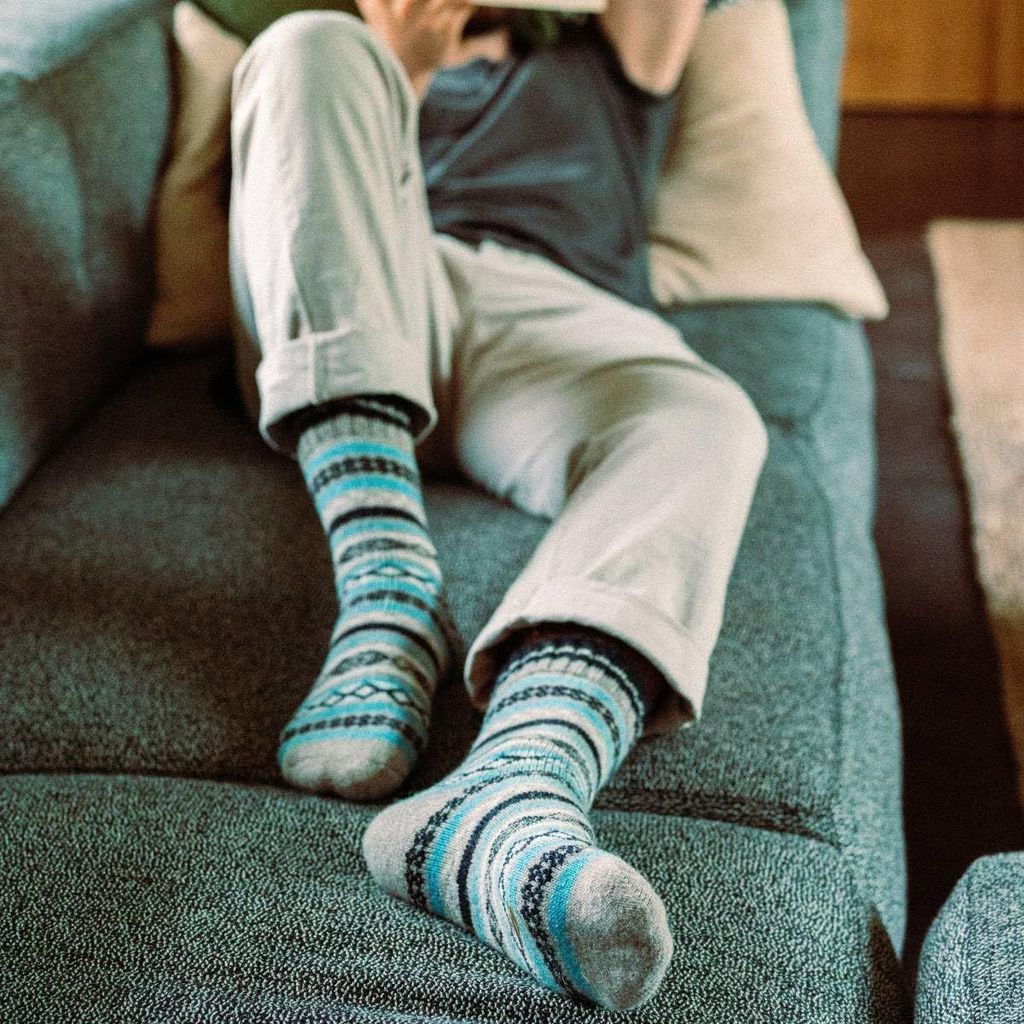 Sockscarving Pack of 5 Calf Length Socks, Multicolor Edition, Made With Durable & Breathable Cotton, Free Size, Suitable for all Season, Soft & Breathable, Daily Use