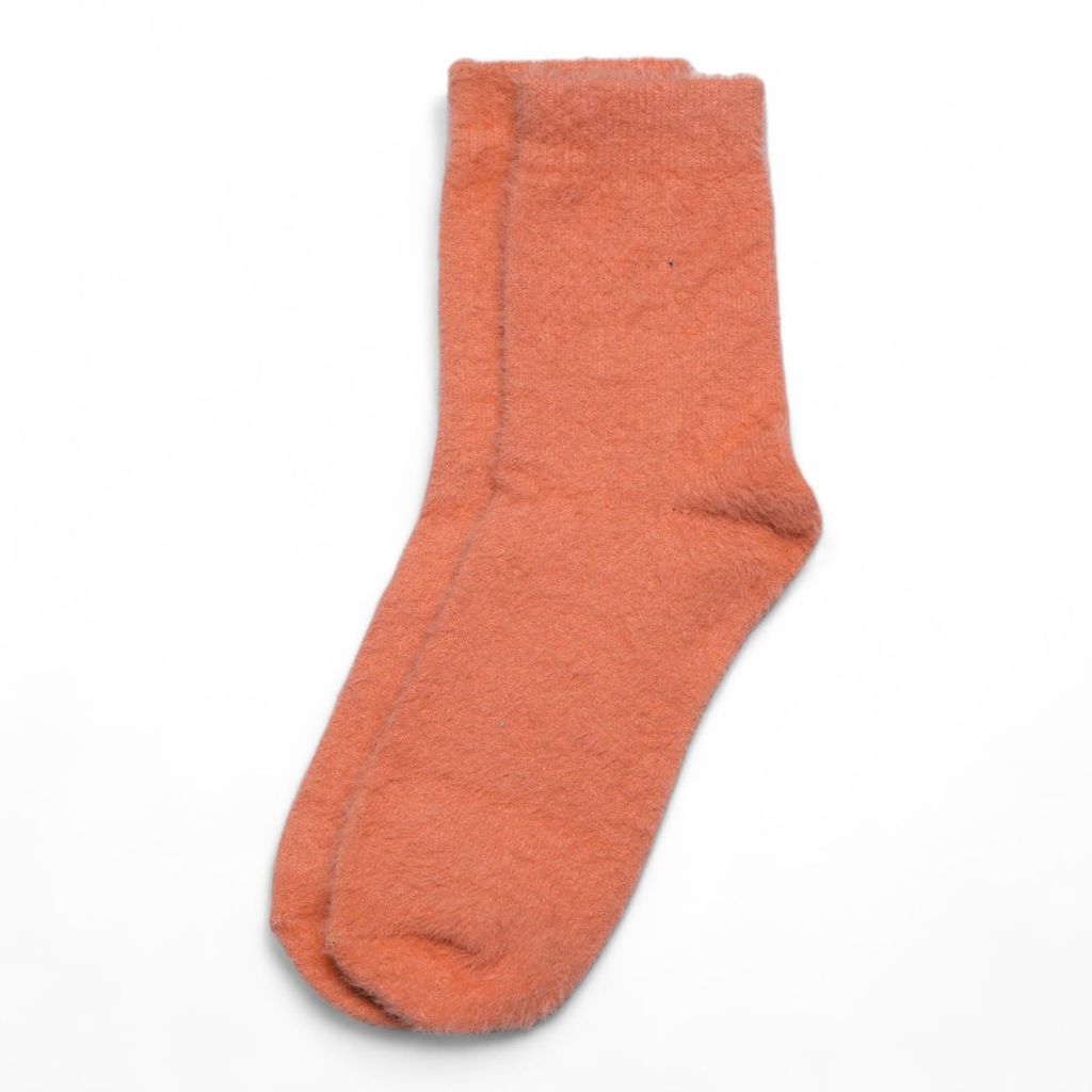 Socks Carving Pack of 4 Multicolour Unisex Ankle length Socks, Made With Durable & Breathable Cotton, Free Size, Soft Furry Edition, Suitable for all Season, Soft & Breathable, Daily Use