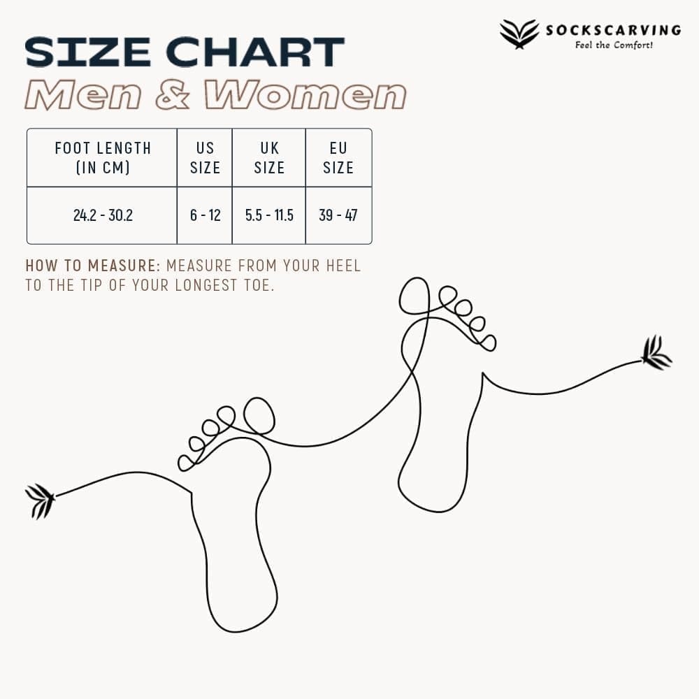 SOCKSCARVING Multicolour Cotton Stretch Edition Socks for Unisex - Pack of 6, Ankle length, Casual, Unisex-Men-Women