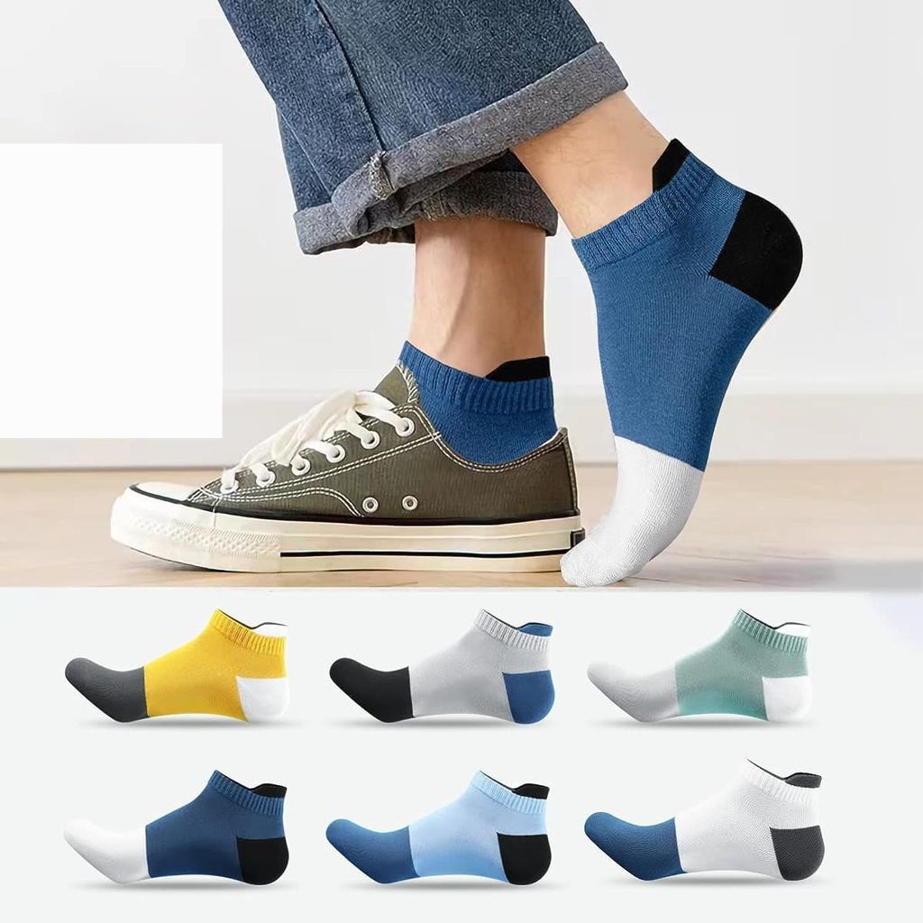 Sockscarving Pack of 6 Low Cut Ankle Socks, Supremacy Edition, Made With Durable & Breathable Cotton, Free Size, Suitable for all Season, Soft & Breathable, Daily Use