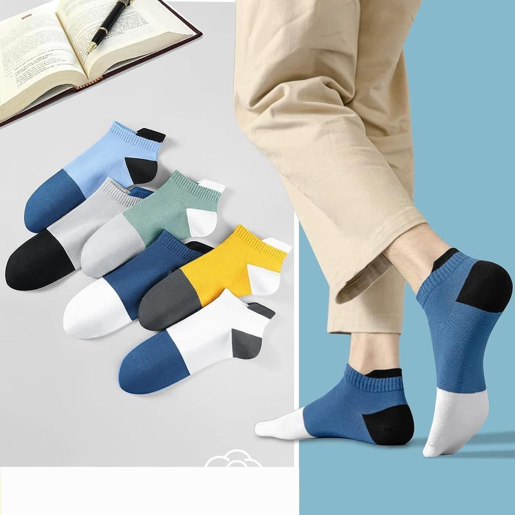 Sockscarving Pack of 6 Low Cut Ankle Socks, Supremacy Edition, Made With Durable & Breathable Cotton, Free Size, Suitable for all Season, Soft & Breathable, Daily Use
