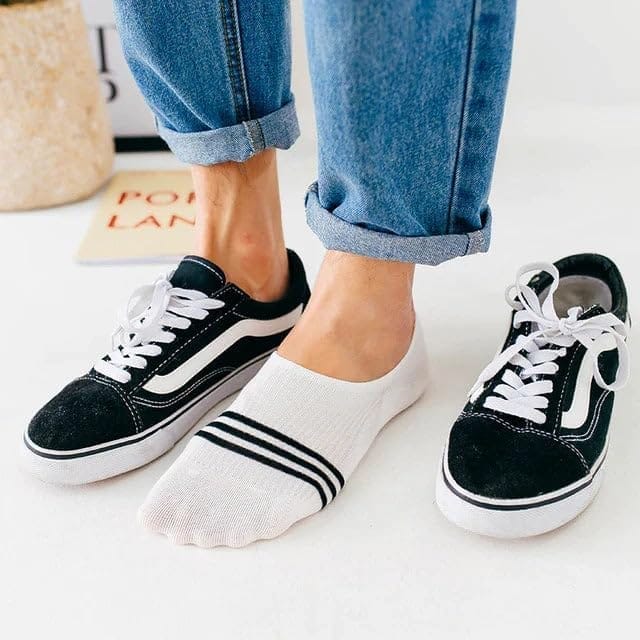 SOCKSCARVING Multicolour Cotton Soulmate Loafer Socks for Unisex - Pack of 5, Low Cut Ankle, Casual, Unisex-Men-Women