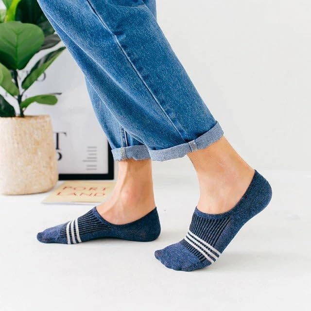 SOCKSCARVING Multicolour Cotton Soulmate Loafer Socks for Unisex - Pack of 5, Low Cut Ankle, Casual, Unisex-Men-Women