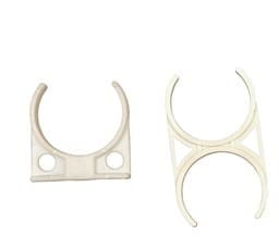  3/4 Inch Double RO Water Filter Housing Clamps, 3-Pack