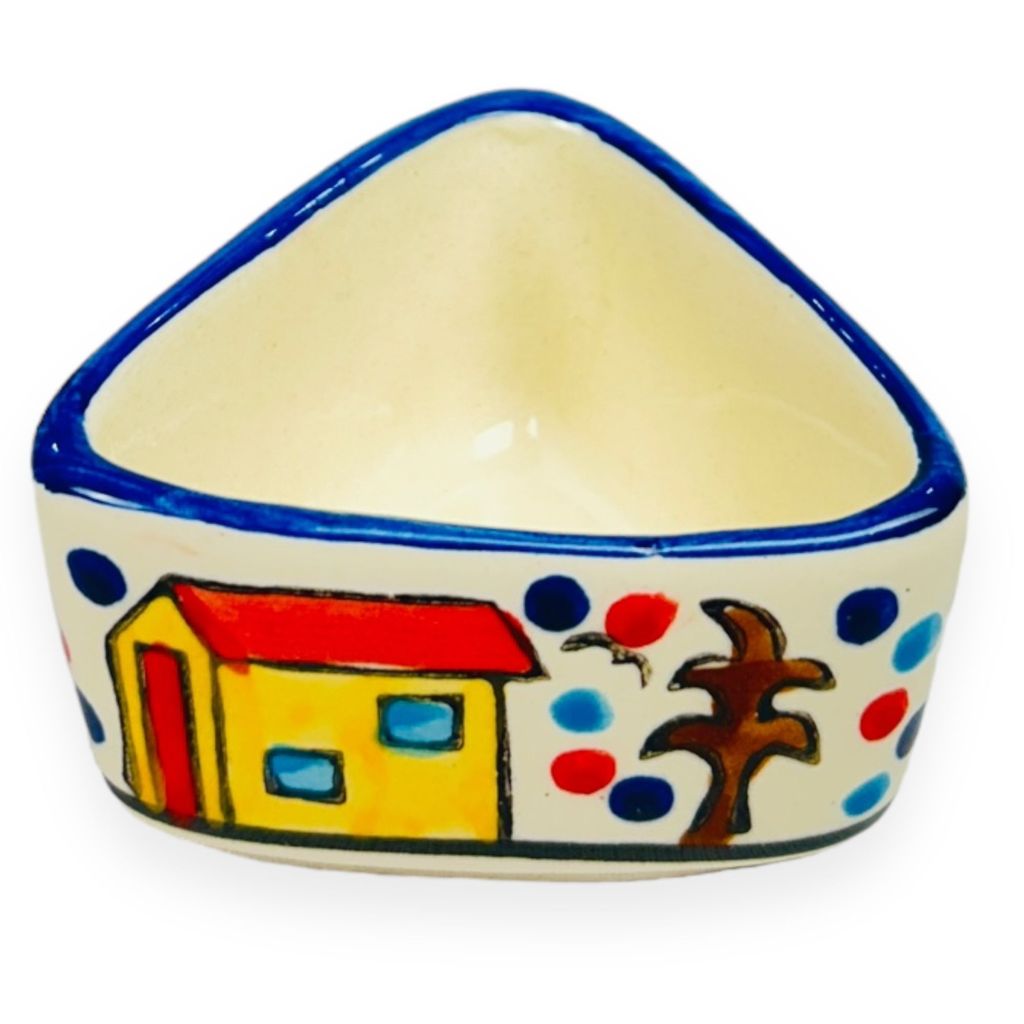 CERAMIC DINING Multicolor Hut Handpainted 50ml Dip Bowls Set of 6
