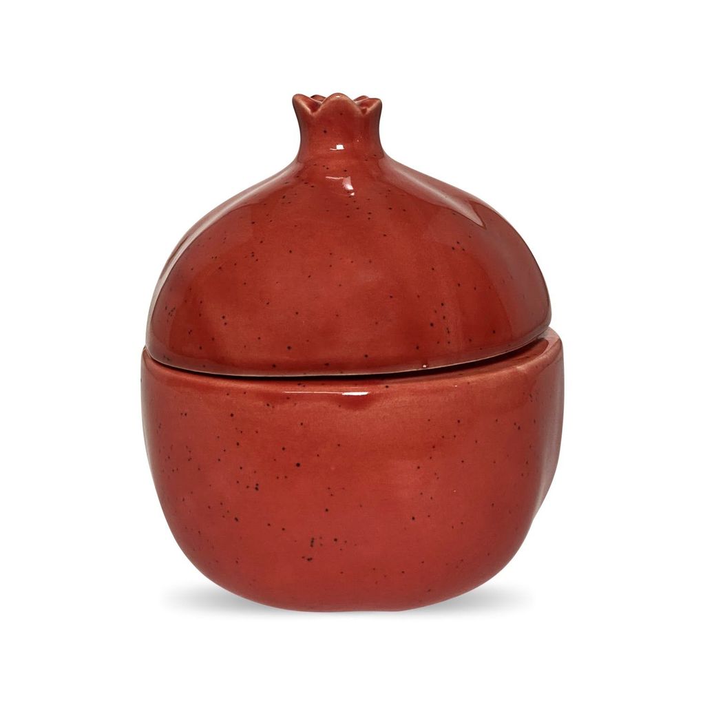 Ceramic Dining Red Pomegranate Ceramic Jar