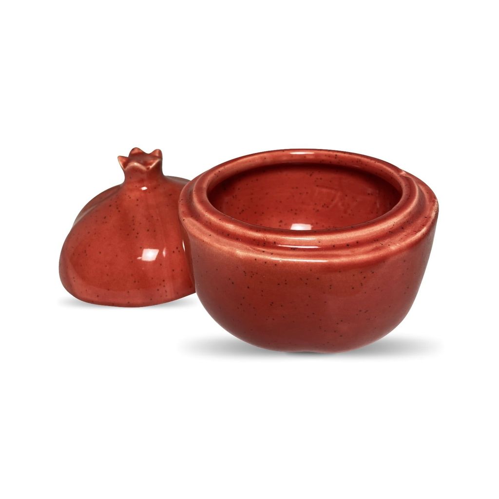 Ceramic Dining Red Pomegranate Ceramic Jar