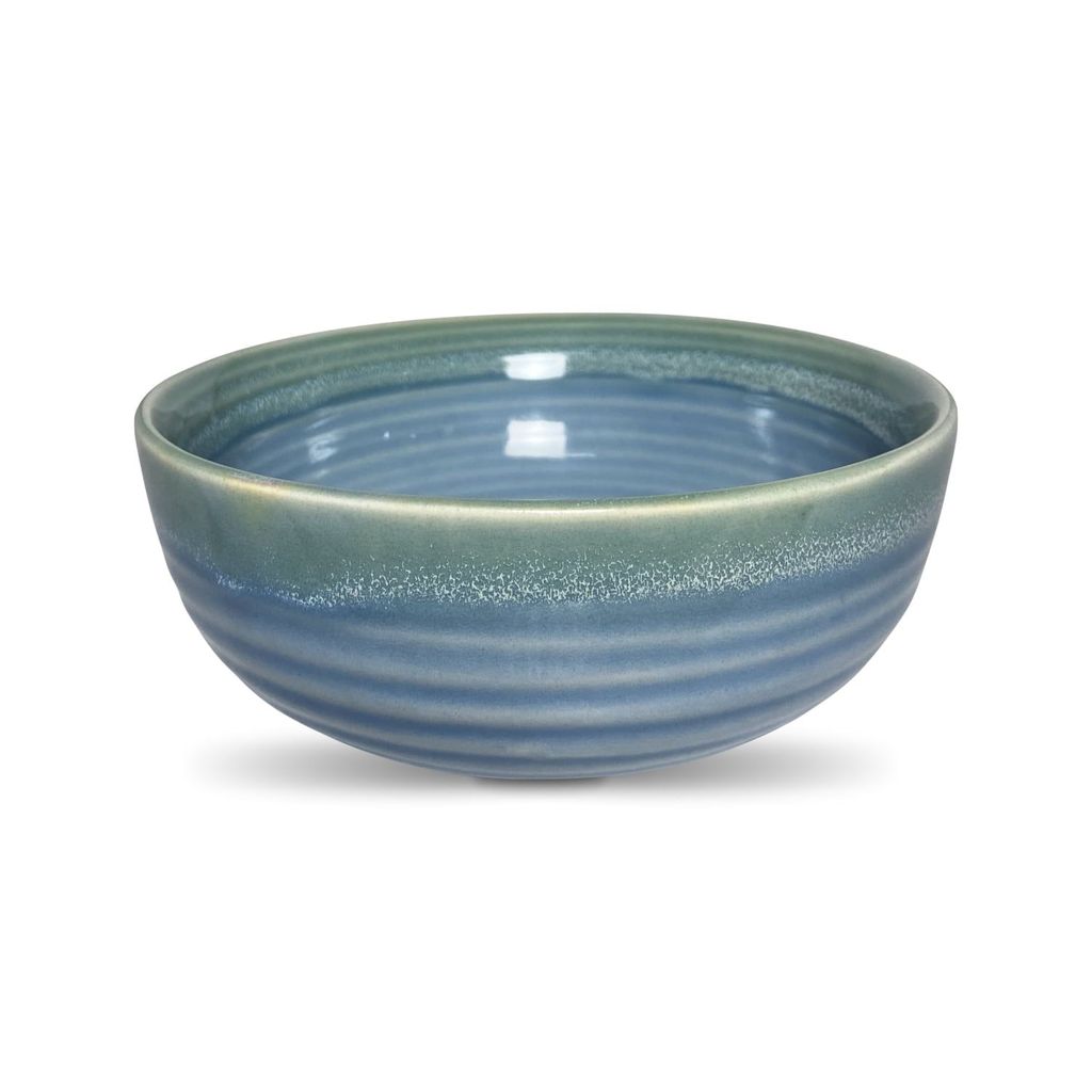 Ceramic Dining Studio Collection Sea Green Hand-Glazed Ceramic 900ML Serving Bowl