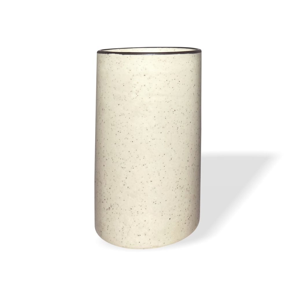 Ceramic Dining Matte White Ceramic Glasses Set of 4