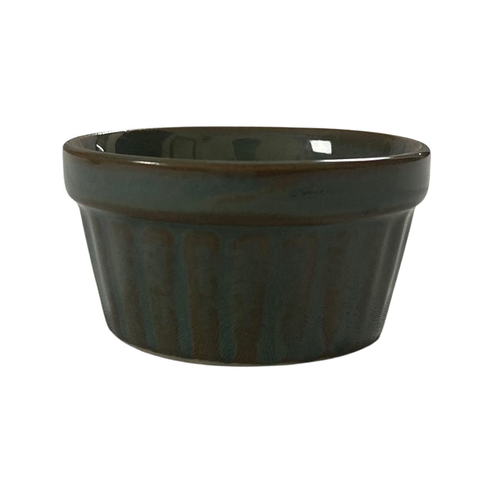 Ceramic Dining Chic Emerald Green Hand-glazed Ceramic Dip Bowls Set of 2