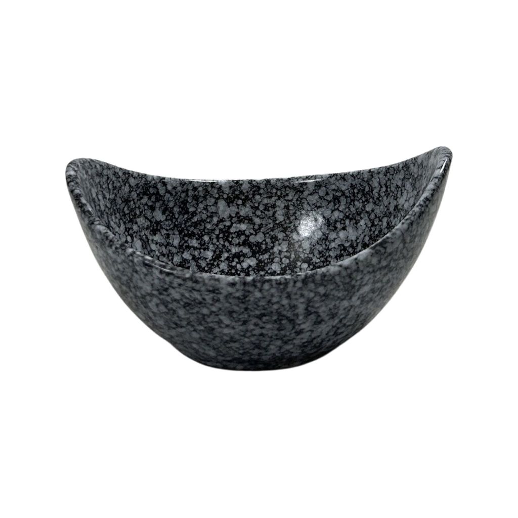 Ceramic Dining Matte Black Droplets Ceramic Snack Bowls Set of 2 || Salad Bowls || Pasta Bowls || Ceral Bowls