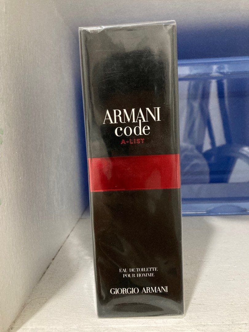 Armani Code A-List Pour Homme Eau de Toilette Spray (110ml) - Sophisticated and Seductive Fragrance for Men