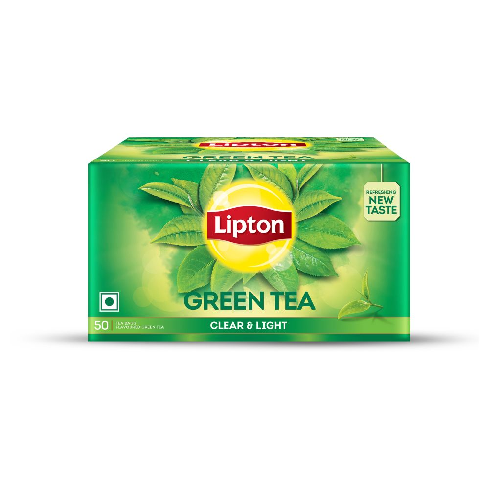 Lipton Clear & Light Green Tea Bags 50 pcs