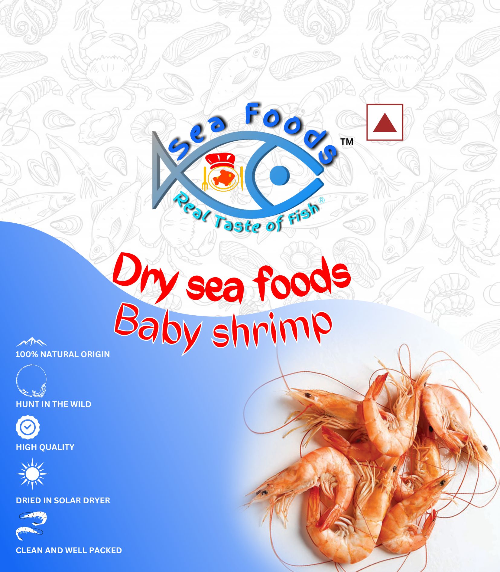 Dry Sea Foods Baby Shrimp (Kardi)