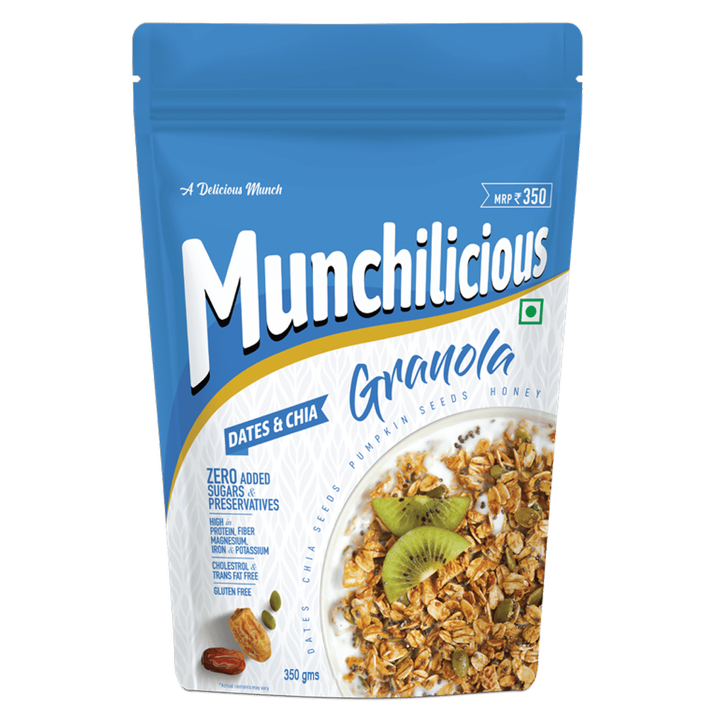 Munchilicious Dates & Chia Granola