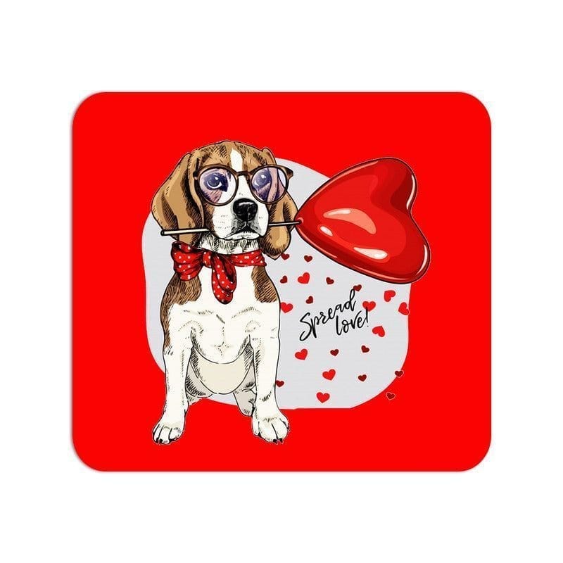 Beagle Furever Love Mouse Pad