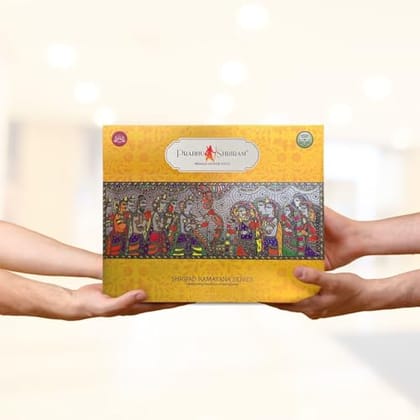 JPSR Prabhu Shriram Divine Shripad Ramayana Luxury Incense Stick Gift Box – Award-Winning, Natural Fragrance Inspired by the Epic Ramayana | Pack of 10