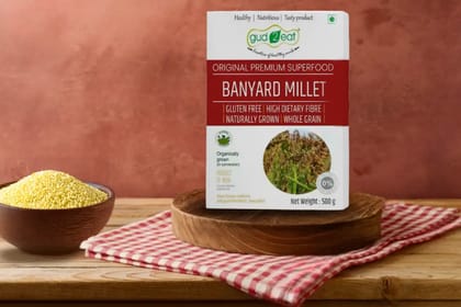 Gud2eat BANYARD MILLET - 400G | Source of Vitamin and Iron | Gluten free | tasty and delicious | 400g