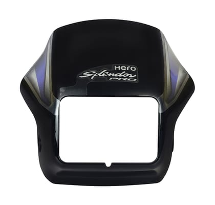 Front Visor - Black - Splendor Pro - 83410AADH70ZAS