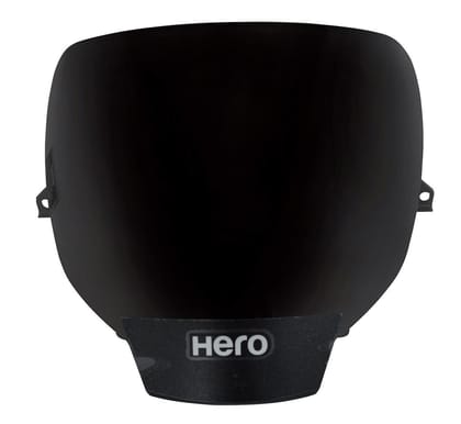 Hero Genuine Windscreen Sub Assembly for Super Splendor | Reduced Air Drag | Rider Wind Protection | OEM Fit | Durable Construction | Easy Installation- 6410AAAGH20S