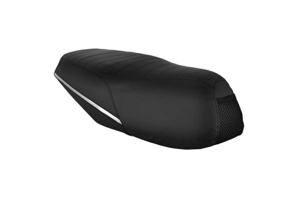 Seat Cover in Silver Stripe with Cooling Mesh Design and Anti-Fungal Properties for Destini 125