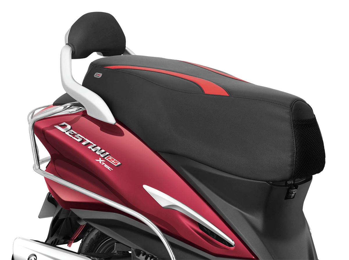 Backrest Kit  with Exclusive Design and Easy Installation for Destini 125