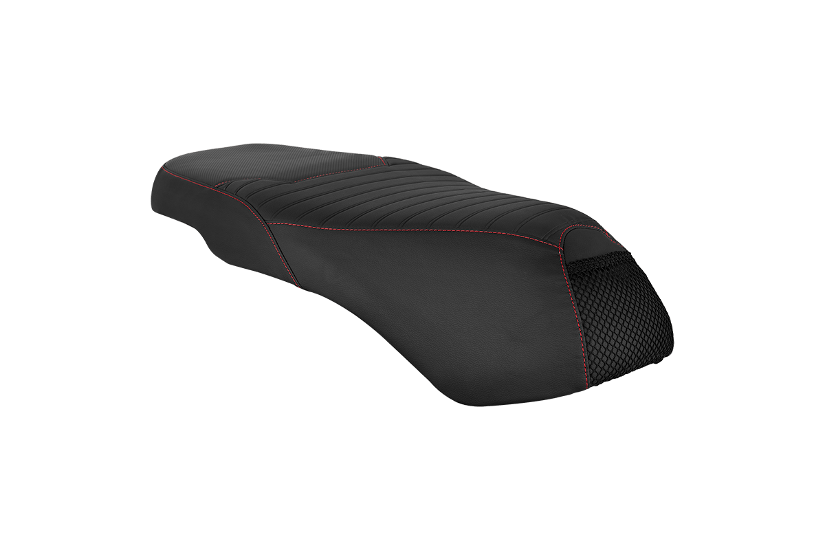Seat cover in Black Embossed for Pleasure