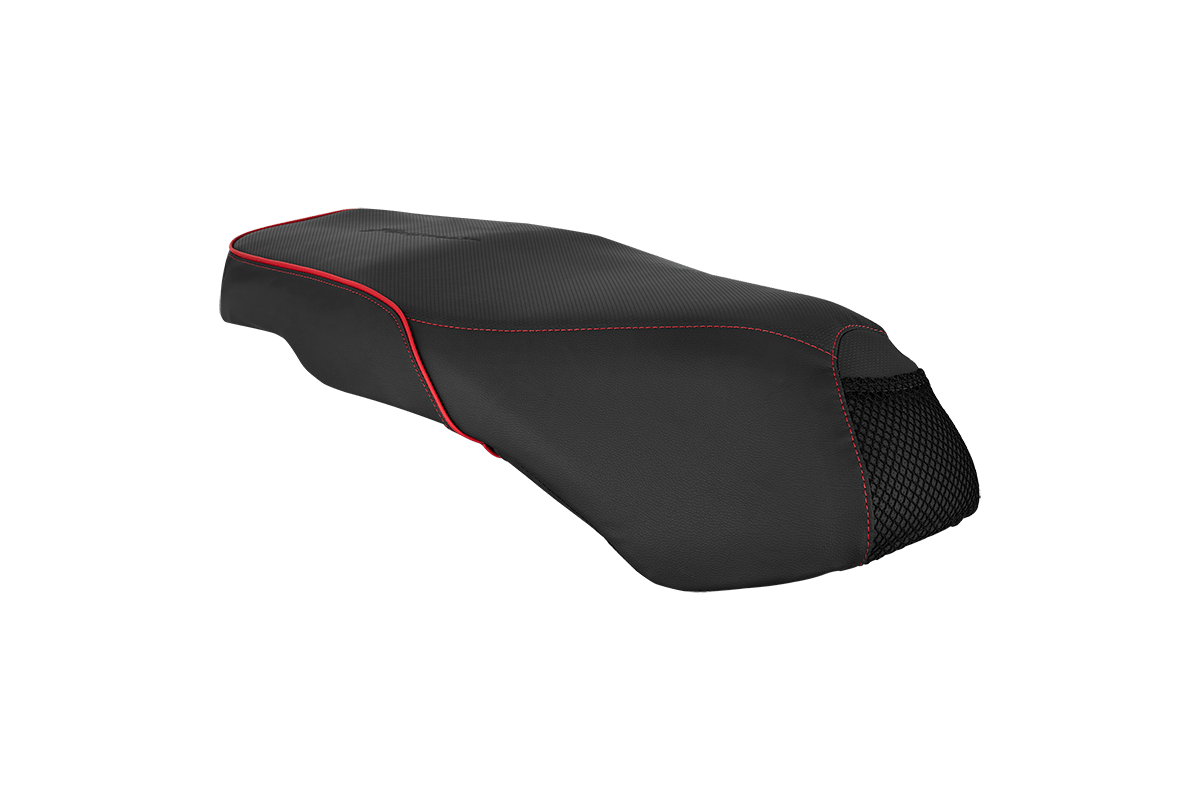 Seat Cover in Red Piping for Pleasure