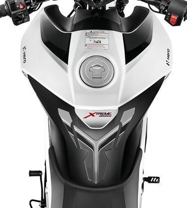 Fuel Tank Pad with Stylish Design and Scratch Protection for Xtreme 160R