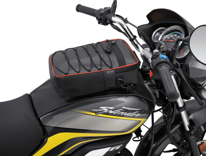 Tank Bag Convertible with High Tensile Strength and Adequate Storage Space for Splendor+