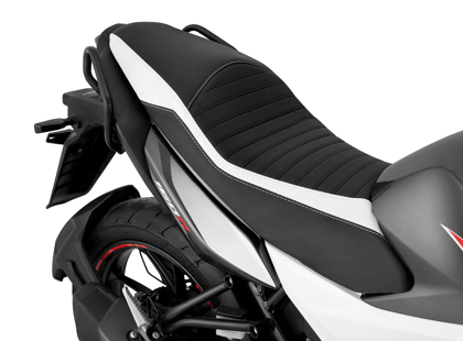 Daisy White Seat Cover with UV Resistance and Tailored Fit Design for Xtreme 160R