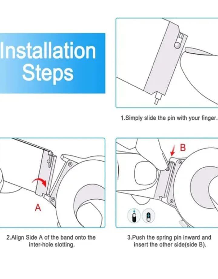 Exelent Watch Strap belt 19MM Strap for Compatible with Silicone Replacement Strap Belt (Black-, 19 mm)