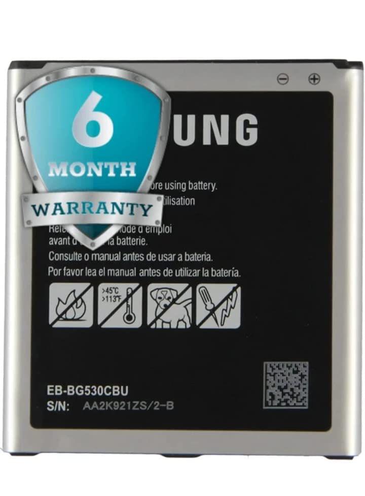 Battery Store EB-BG530BBE Mobile Battery for Samsung Galaxy Grand Prime J5 /J210F/J2 2016/J2 Pro (2016)/J2 prime/Galaxy on5/J3 Pro G530FZ SM-G5308W On 5 Pro G531 G5308W J3-2016 J3-2018 J320 On5 -2600 mAh- 6 Month Seller Warranty