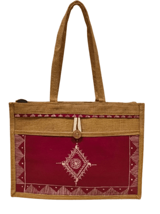 Ladies hand bag made of Jute Ladies hand bag made of Jute