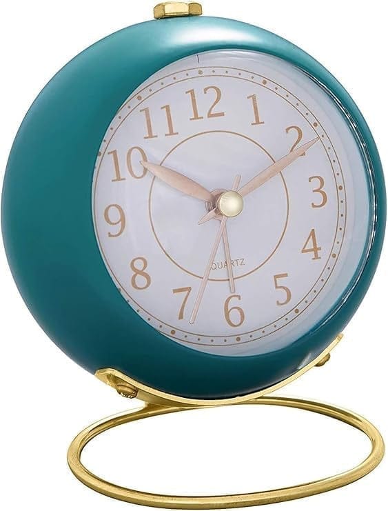 ROUND DESK CLOCK BLUE ROUND DESK CLASSIC CLOCK BLUE
