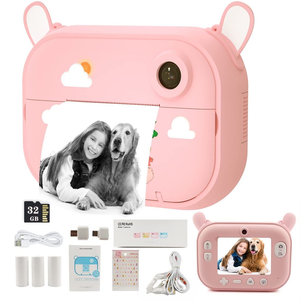 Instant Print Camera for Kids PRINTER