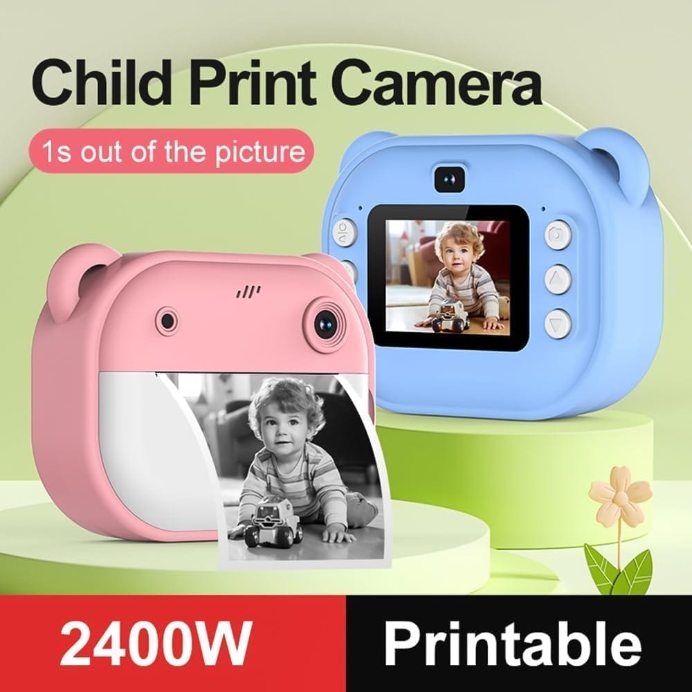 Instant Print Camera for Kids PRINTER