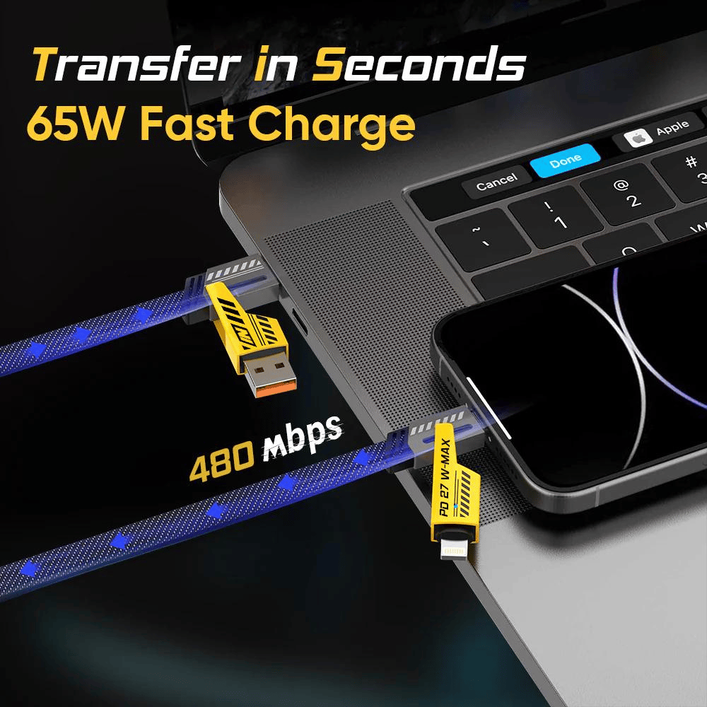 bAot 4 in 1 Fast Charging & Data Cable