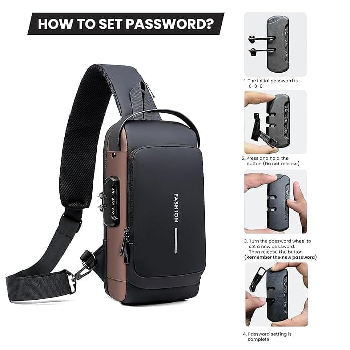 Waterproof Sling Cross Backpack Bag
