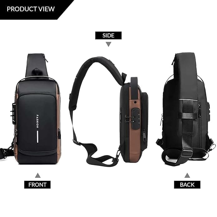 Waterproof Sling Cross Backpack Bag