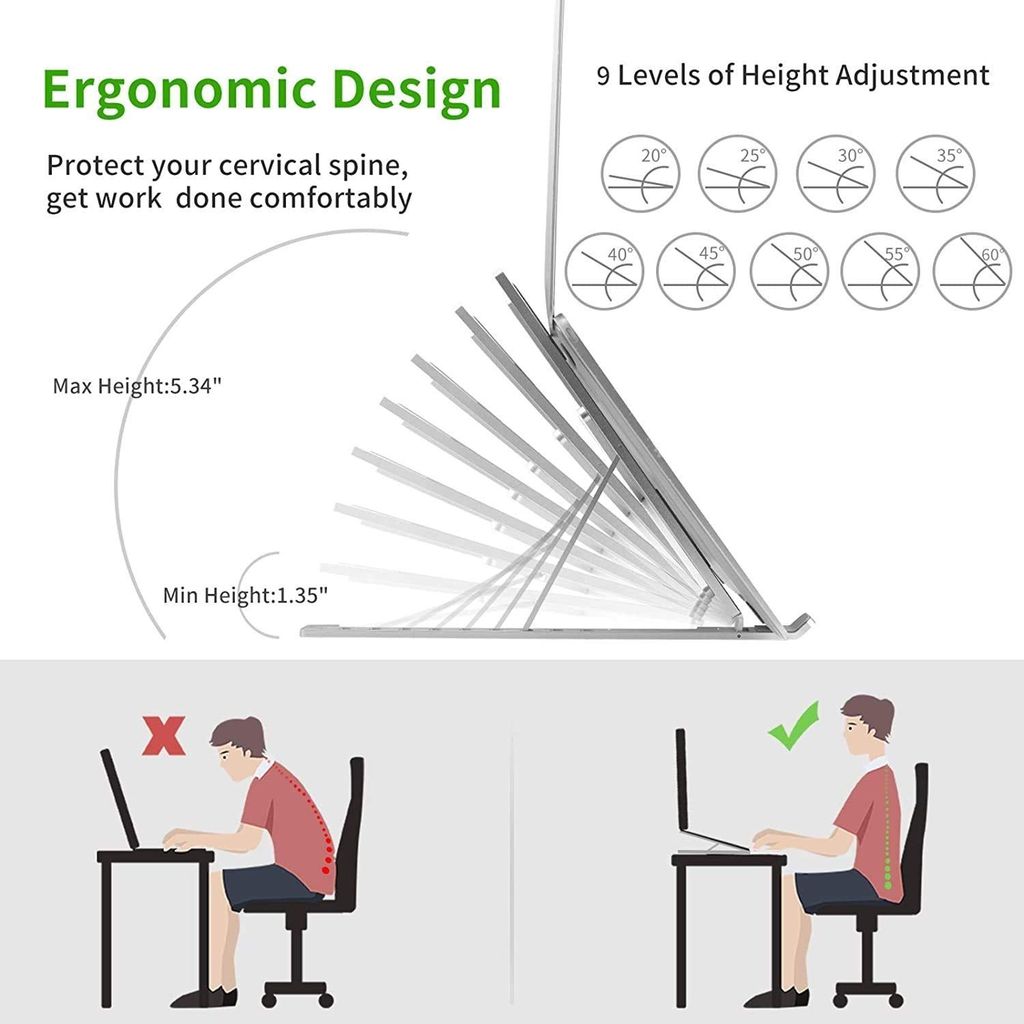 LAPTOP STAND (ALUMINIUM )