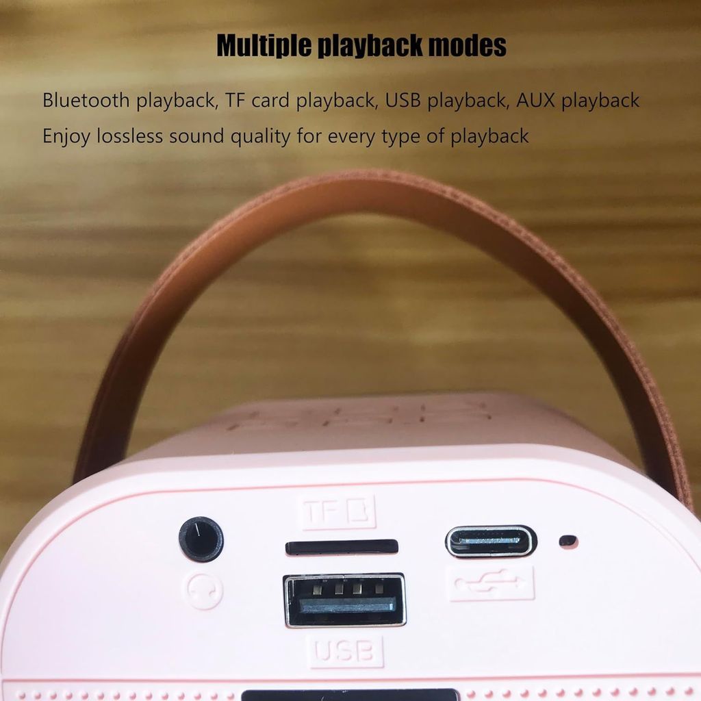 BLUETOOTH SPEAKER WITH WIRELESS MICROPHONE