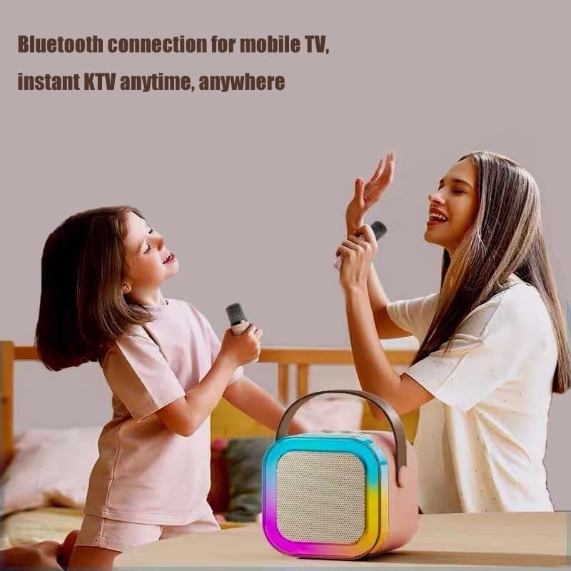 BLUETOOTH SPEAKER WITH WIRELESS MICROPHONE