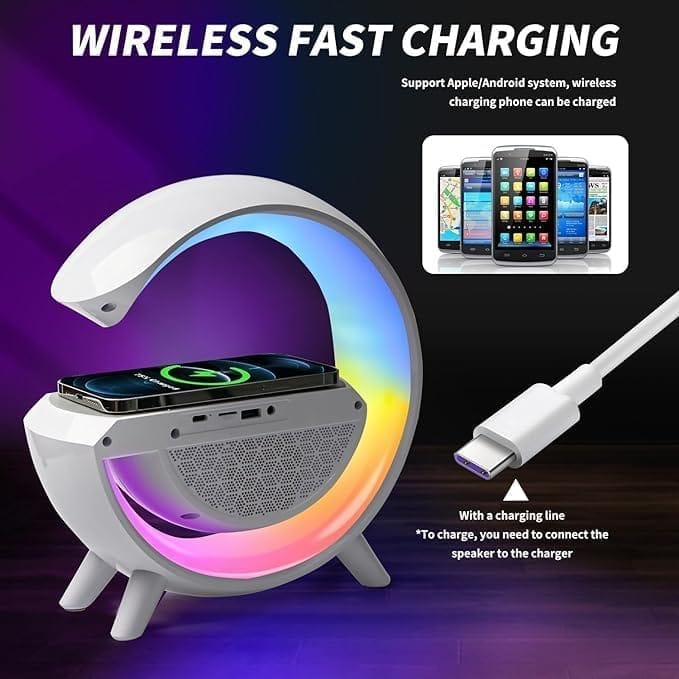 G Speaker Lamp - APP Control 3 in 1 Multi-Function Bluetooth Speaker