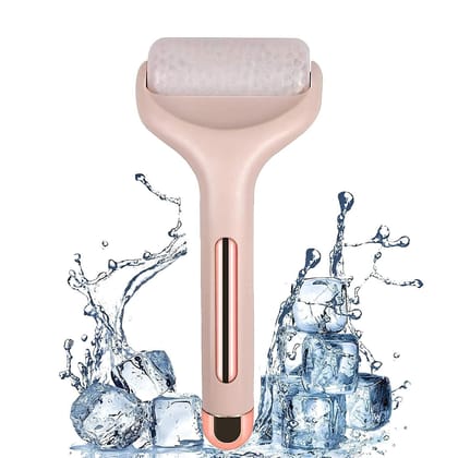 Ice Roller Face Massager Facial Skin Care Tool with Cooling Gel