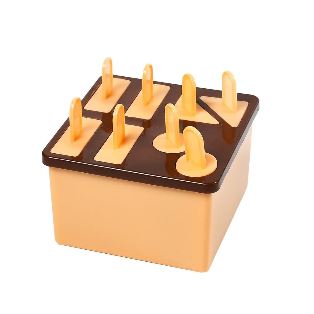 Plastic Kulfi Mould, Kulfi Moulds 8 pcs Tray Ice Cream