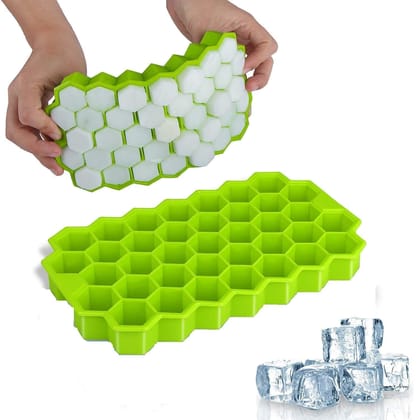 Rubber Flexible Silicone Honeycomb Shape, Ice Cube Tray