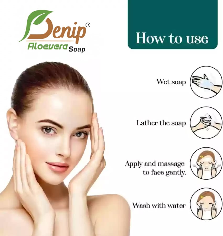 Premium Men Denip Aloe Vera Soap for Acne free and Refreshed Skin (Pack of 2) 2025 at ShopCircui